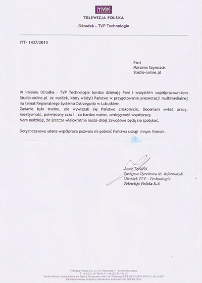 referencje tvp